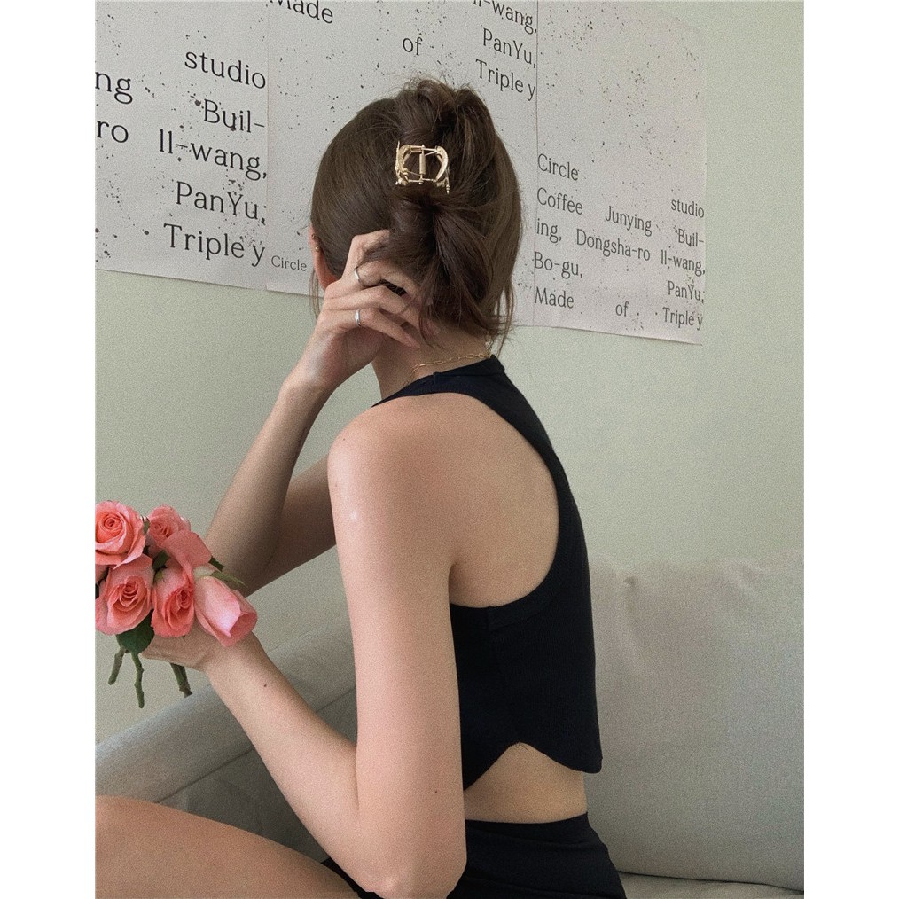 Áo Cổ Yếm Hở Lưng Quyến Rũ Cho Nữ