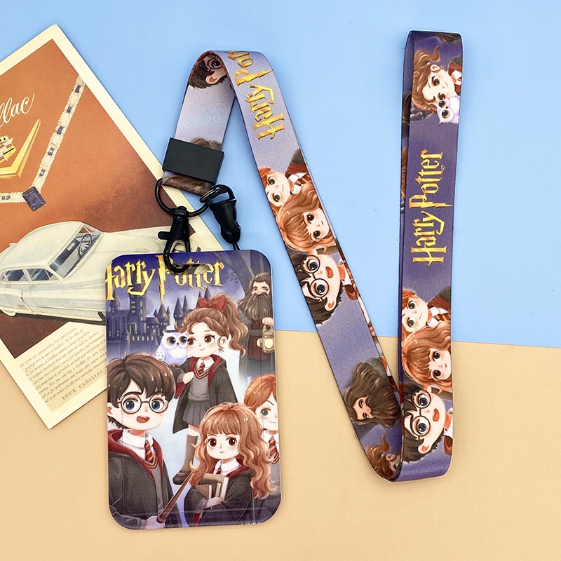 Bộ Thẻ Hoạt Hình Harry Potter / Thẻ Xe Buýt / Thẻ Truy Cập / Thẻ Thang Máy / Thẻ ID / Thẻ Dây Đeo Cho Học Sinh