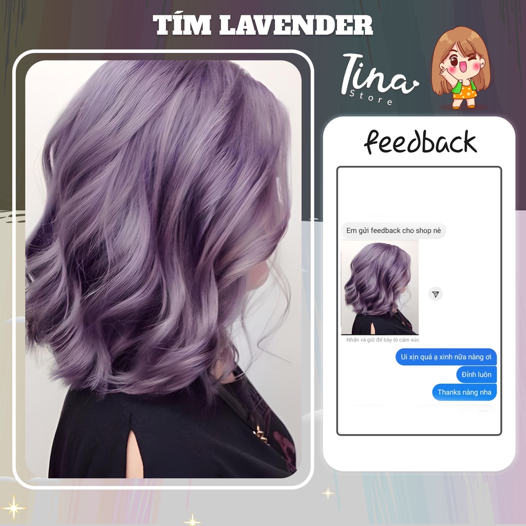 Thuốc Nhuộm Tóc KOOLPRO Màu Tím Lavender Tuýp 100g - Beli Official Store - N039