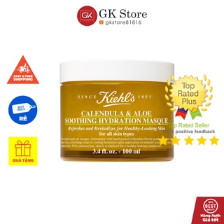 Mặt Nạ Cấp Nước, Làm Dịu Da Từ Nha Đam Và Hoa Cúc - Kiehl’s Calendula & Aloe Soothing Hydration Masque