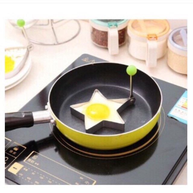 Combo 3 bộ khuôn rán trứng tạo hình cực đẹp .