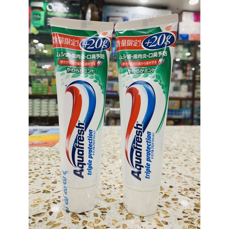 Kem Đánh Răng Aquafresh Hương Trà Xanh 160g