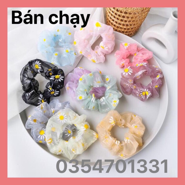 BUỘC TÓC HOA CÚC SIÊU ĐẸP HÓT HÍT