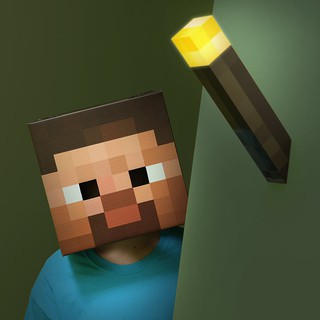 Đồ chơi Đuốc chiếu sáng Minecraft