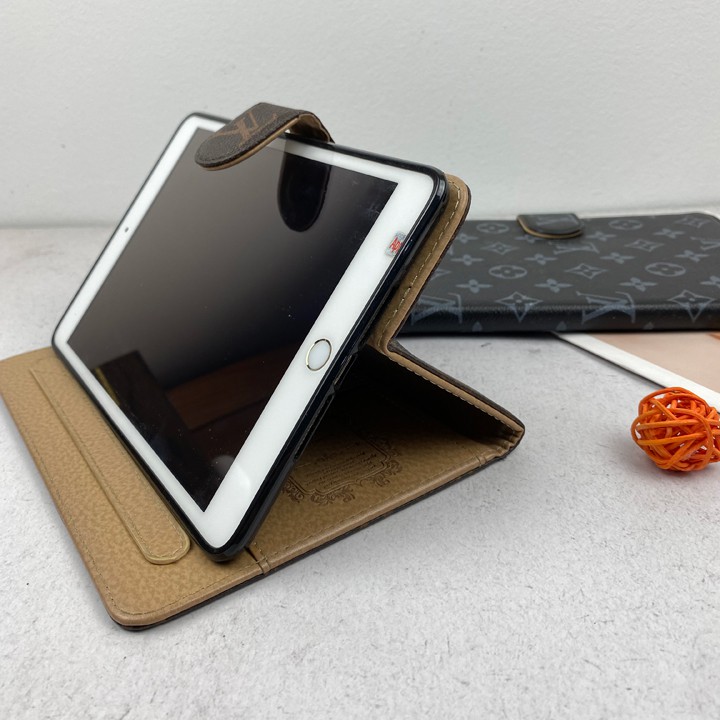 Ốp da cao cấp iPad Air, iPad mini, iPad Pro nắp gập từ tính, chân giá đỡ tiện lợi - Mã TZAT960