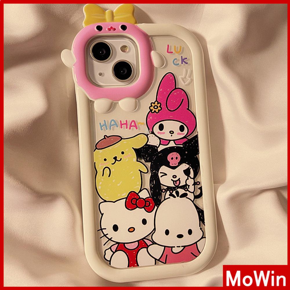 Ốp điện thoại silicon mịn tay in hoạt hình thích hợp cho iPhone 11 Pro Max 13 Pro Max 12 Pro Max 7Plus xr XS Max