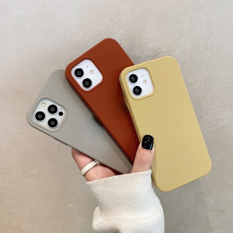 Ốp Điện Thoại Silicon TPU Dẻo Cho For compatible for IPhone 14 Pro Max 13 Pro Max 12 11 Pro Max IX XS Max XR Se 20 Iphone 6 6s Plus 7 8 Plus