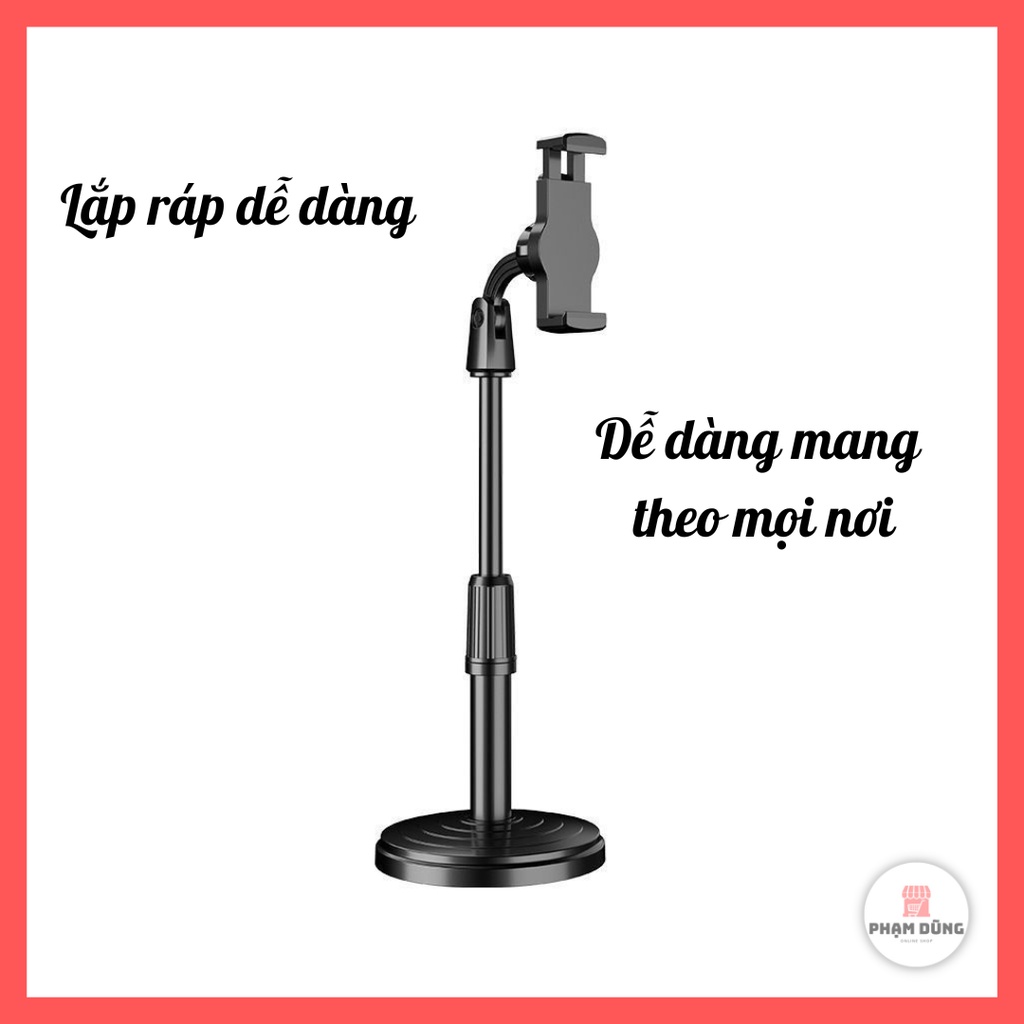 Giá đỡ điện thoại để bàn đa năng , kẹp điện thoại để bàn tiện lợi