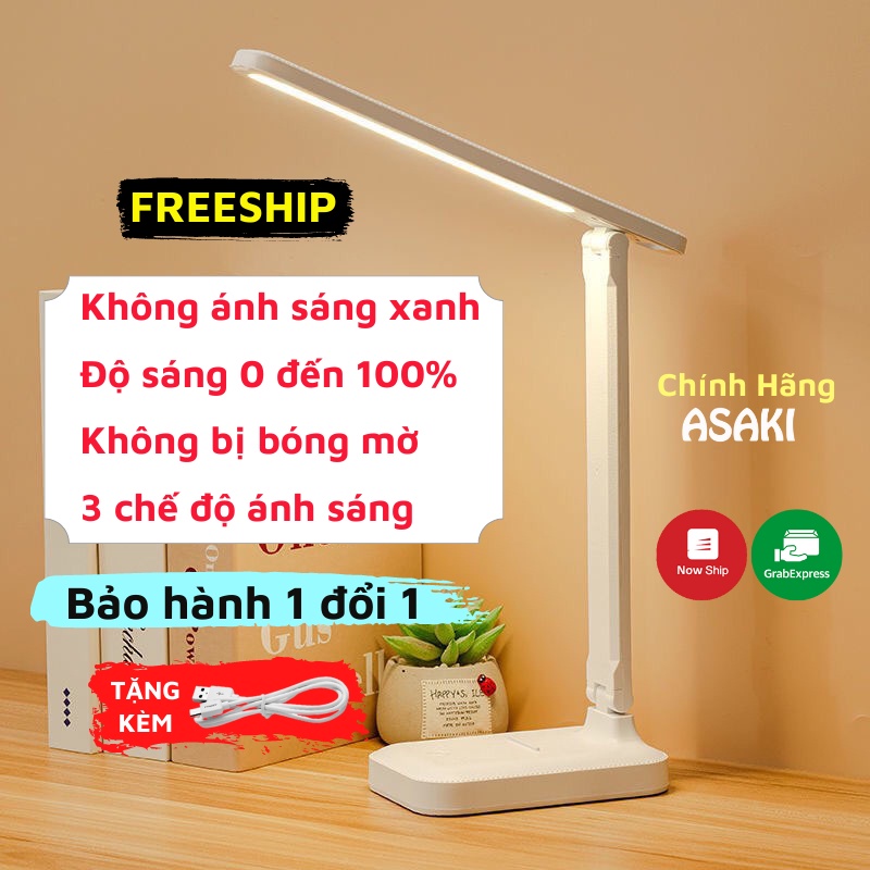 Đèn Led Để Bàn Nối Mi, Đèn Nối Mi, Bàn Học, Bàn Làm Việc Đa Năng Chống Cận, ASAKI OFFICIAL