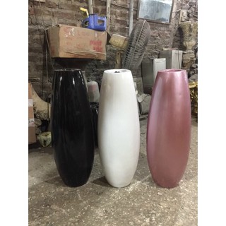 Bình hoa composite dáng bom thon cao 72cm