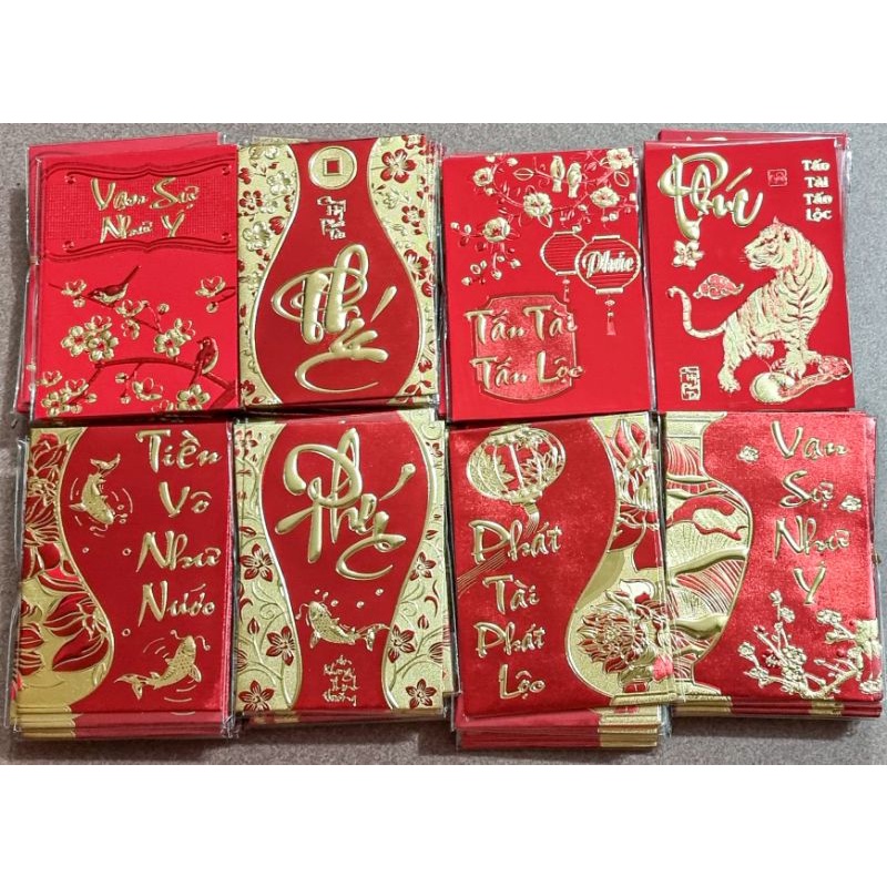6 Bao Lì xì Ngắn xịn