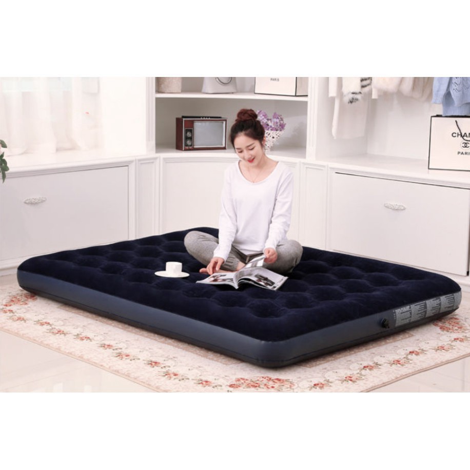 [Tặng kèm bơm điện] Nệm hơi cao cấp Bestway kích thước 191*137*22 cm