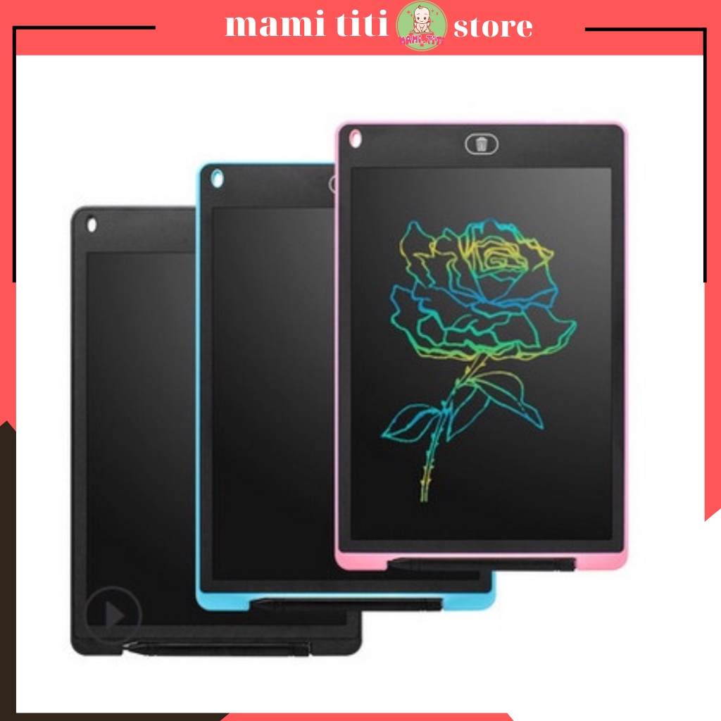 Bảng viết tự xóa,  Bảng Vẽ Tự Xoá- Vẽ LCD-Điện Tử Thông Minh Cho Bé 23x15cm