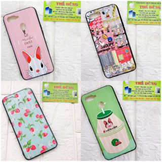 Ốp lưng  OPPO A12/ F9/A7/A5S/ hình thú viền dẻo dễ thương