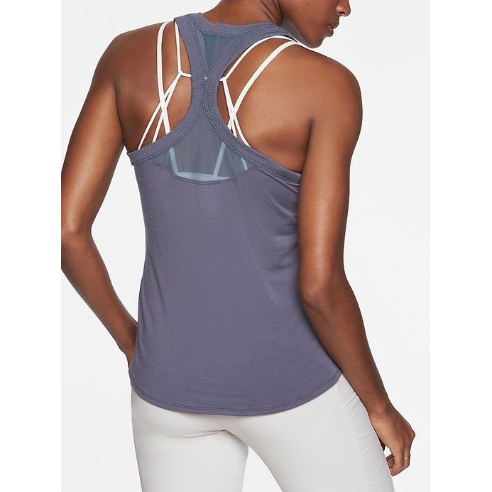 (Tall) Áo tank Athleta lưới lưng