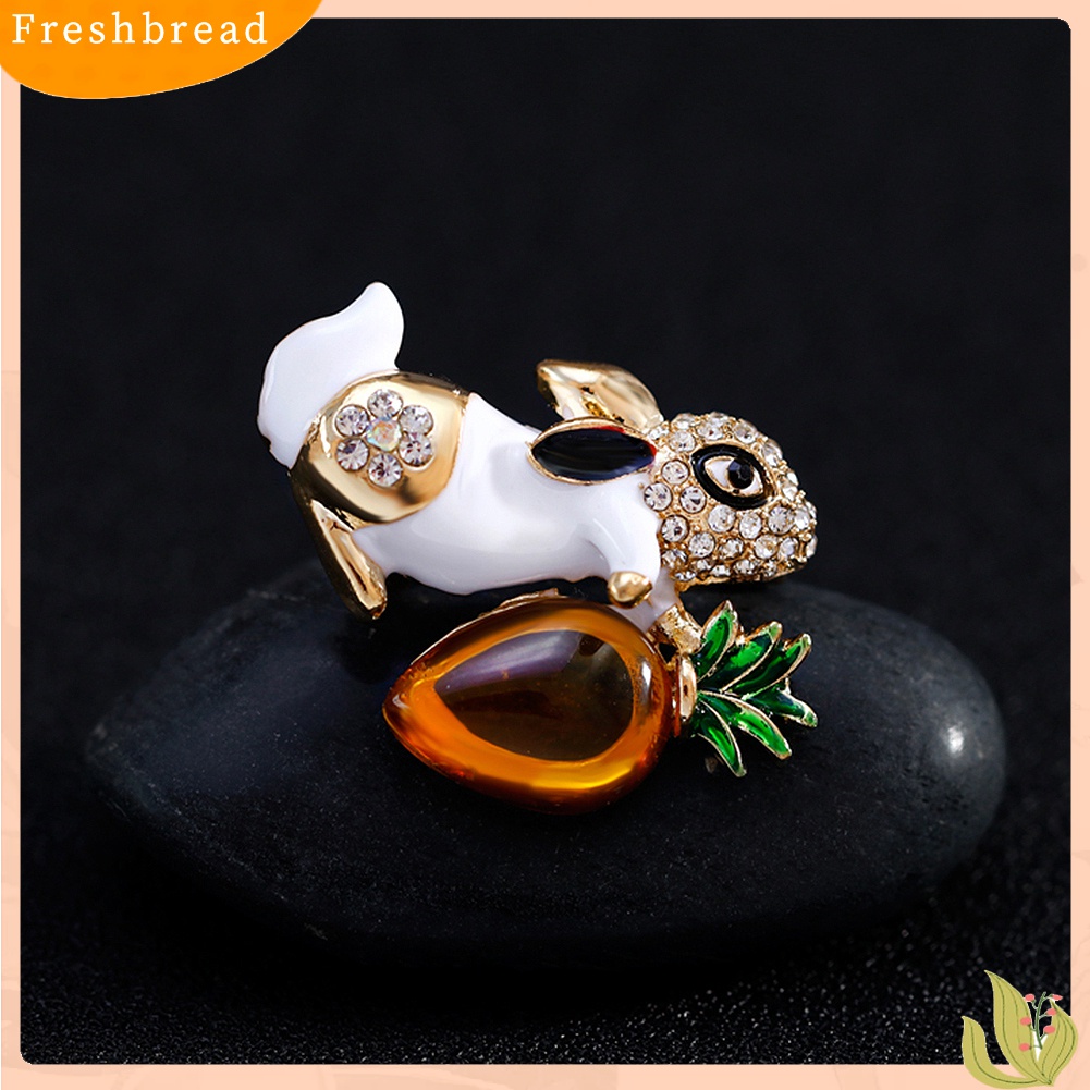 Bộ Đồ Thời Trang Thiết Kế Dễ Thương Cá Tính| Trâm Cà Rốt / Thỏ Hoạt Hình Đính Đá Dễ Thương