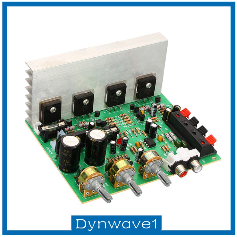 Mạch Khuếch Đại Loa Công Suất Cao Dynwave1) 80w + 80w Dx-206 4558 Op Amp Ac15-22V