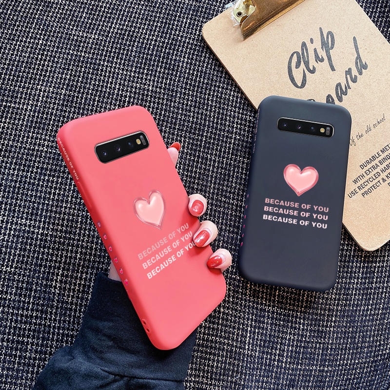 Ốp điện thoại silicon chống sốc cho Samsung galaxy S10 4G 5G S10E S10 Lite S10 Plus S9 Plus