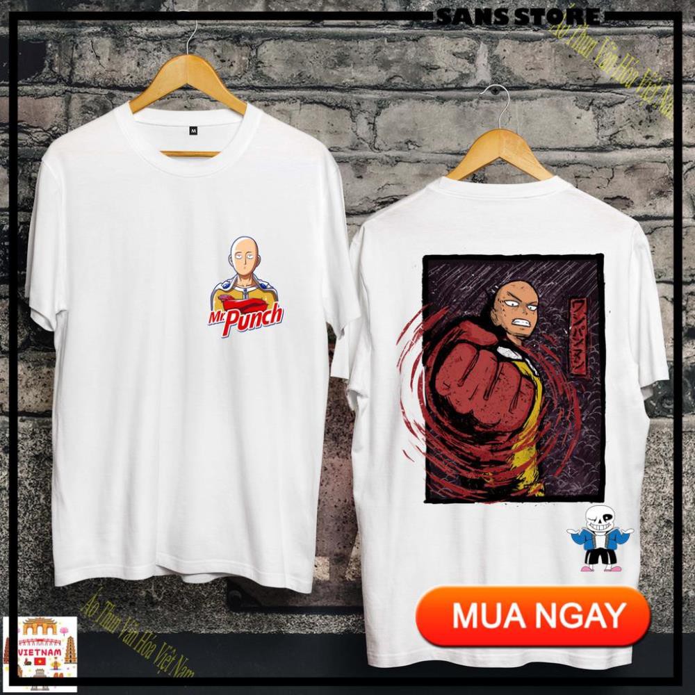 (SALE HOT) Áo Thun One Punch Man - One Punch Man - Áo Saitama - Saitama cực đẹp - ONE-02