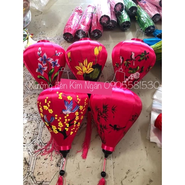 Đèn lồng vẽ tranh  mua 10=sỉ