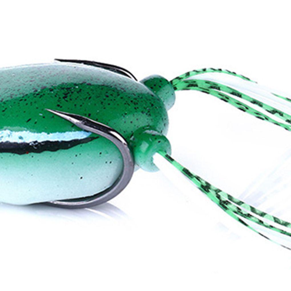 Set 1 / 5 Mồi Câu Cá Giả Hình Ếch 3D