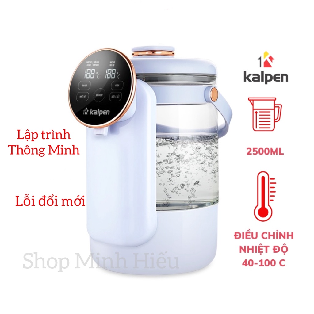 Bình thủy điện thông minh Kalpen kk99 2.5L Freeship toàn quốc