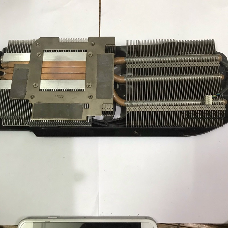 Quạt + Tản Giga 3Fan tâm ốc 50mm/ Chính hãng cũ Zin theo VGA