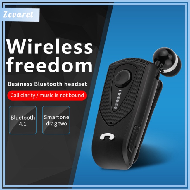 Tai Nghe Bluetooth Zevaret F930 Có Kẹp Cài Áo Giảm Tiếng Ồn Tiện Dụng
