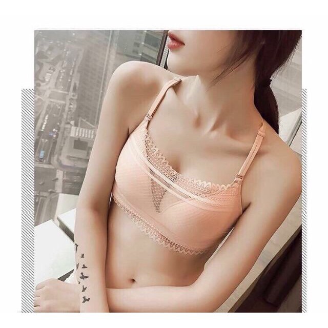 [2 in 1] ÁO LÓT BRA NÂNG NGỰC QUAI CHÉO LƯNG 1558