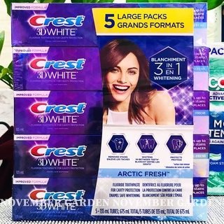 Kem đánh răng crest 3d white arctic fresh 135ml