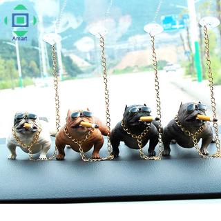 Mô Hình Chó Bully Trang Trí Xe Ô Tô
