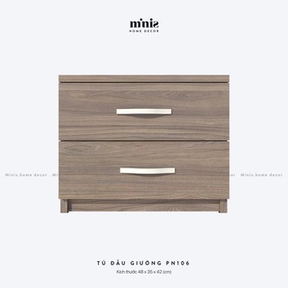 Tủ Đầu Giường 2 hộc kéo MN-TAB-13