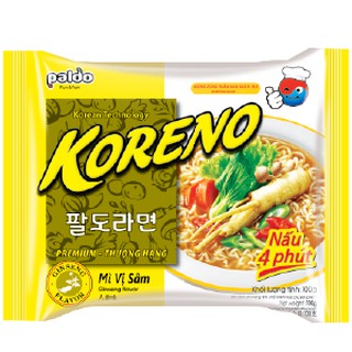 Combo 12 gói mì Hàn Quốc Koreno (6 vị)