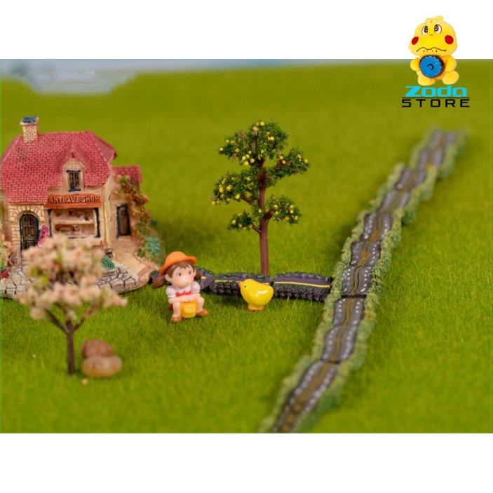 Mô hình đường giao thông cao tốc trang trí tiểu cảnh, bể cá, bon sai, DIY