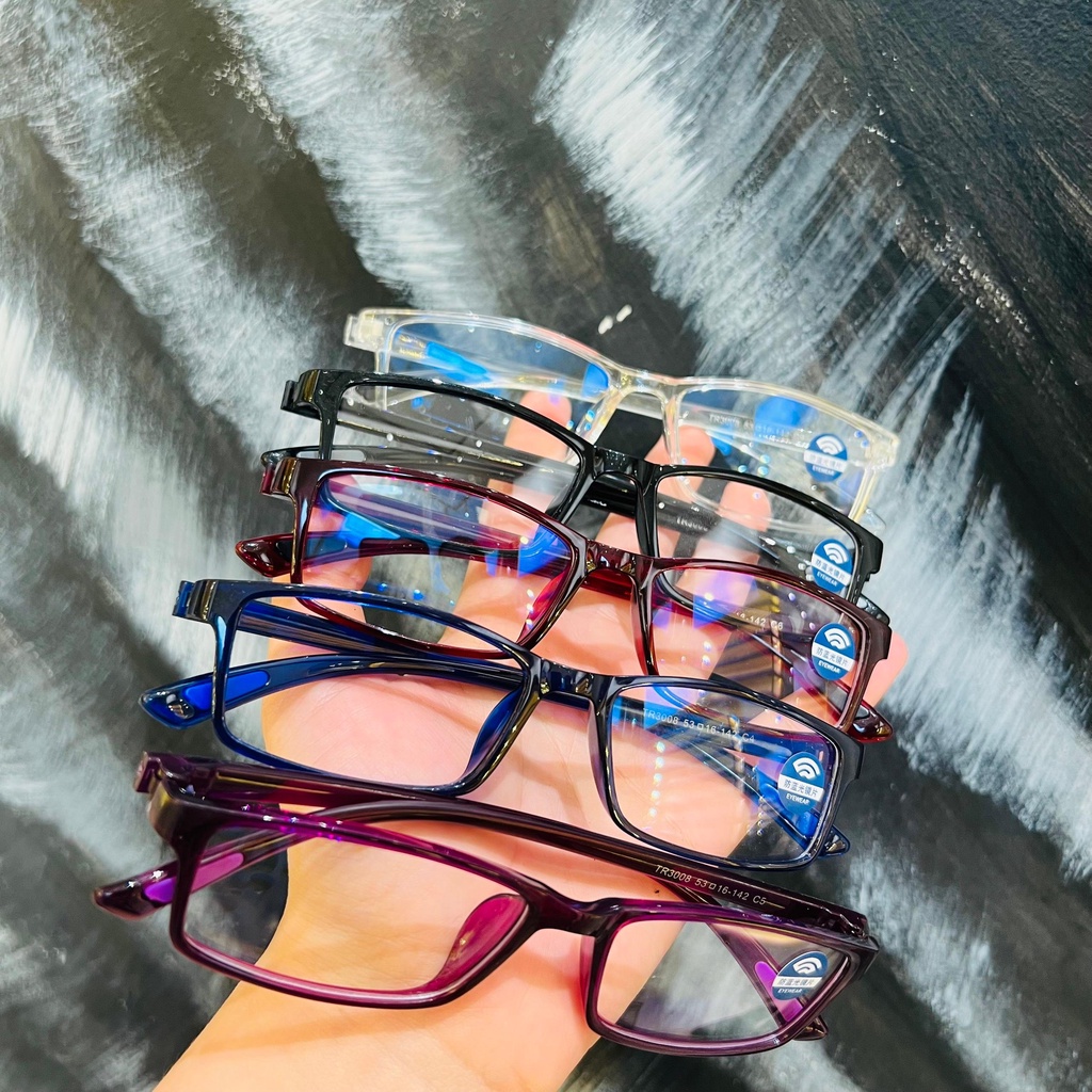 Gọng kính nhựa 3008 thời trang nam nữ siêu nhẹ siêu bền OURESS