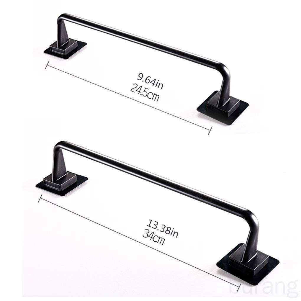 Giá treo khăn gắn tường tự dính 24.5cm sử dụng tiện lợi