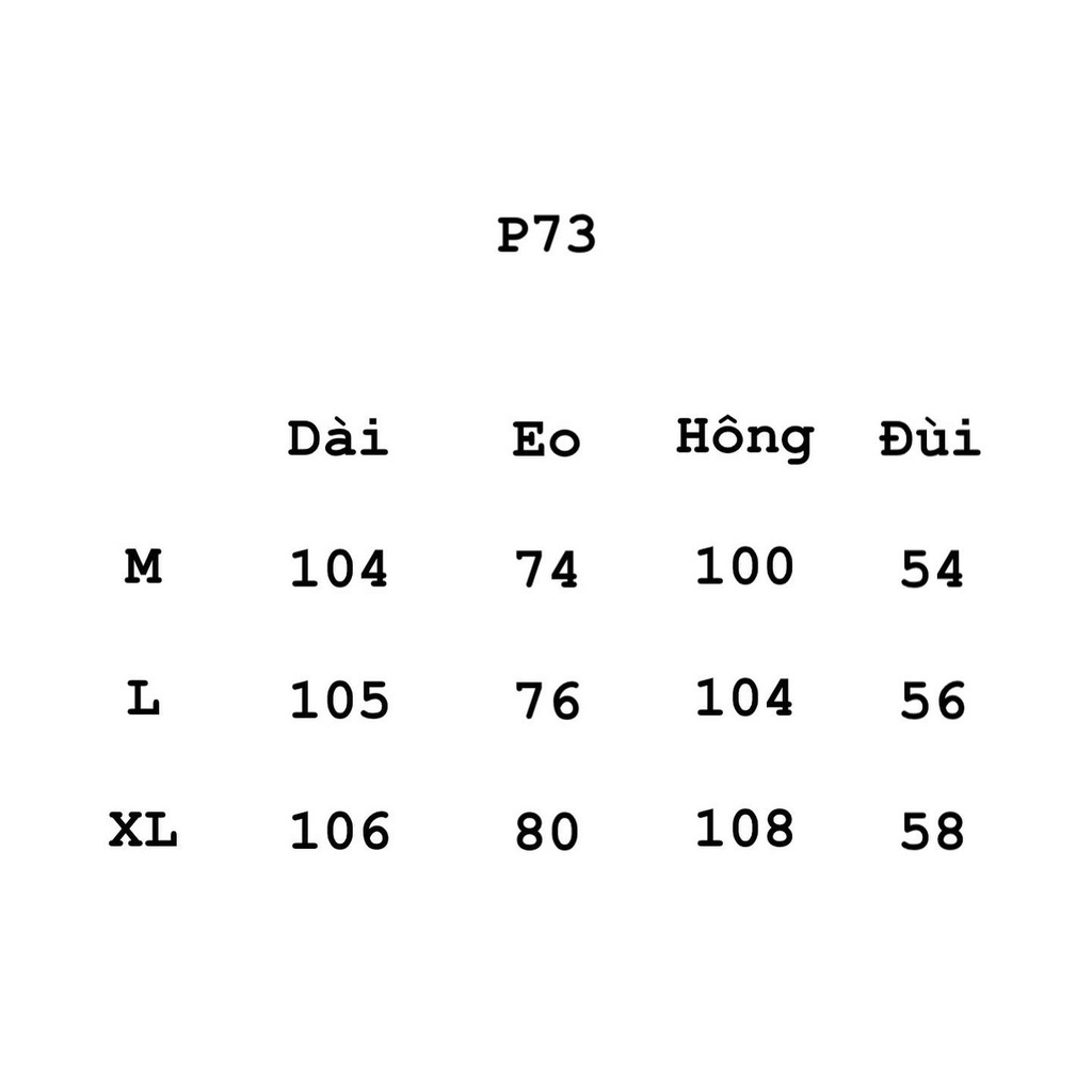 Quần ống rộng vẩy sơn P73