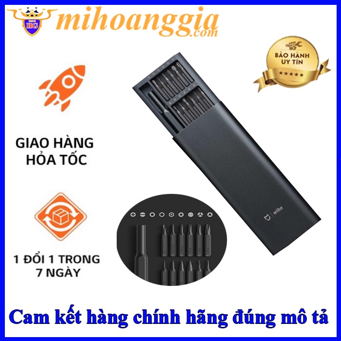 Bộ vít 24 món cầm tay xiaomi wiha | Tua vit bo tui xiaomi bo 24 dau da nang - mihoanggia