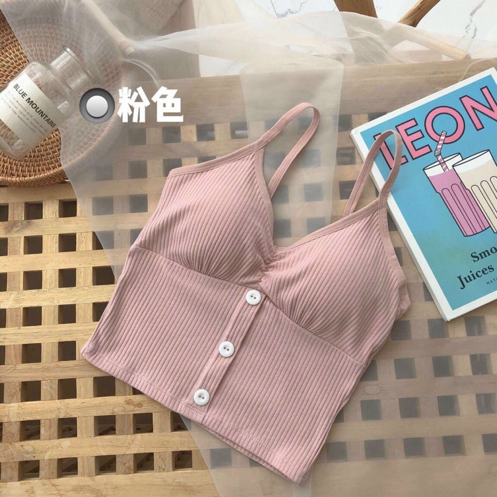 Áo bra thân dài khuy trước ms 2079