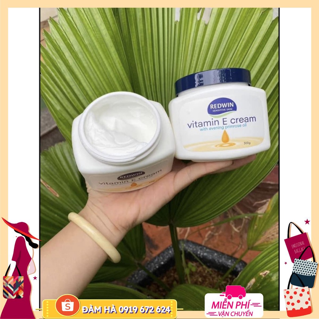 Dưỡng Body Vitamin E Cream Úc Sữa Dưỡng Thể Body Lotion Redwin Úc