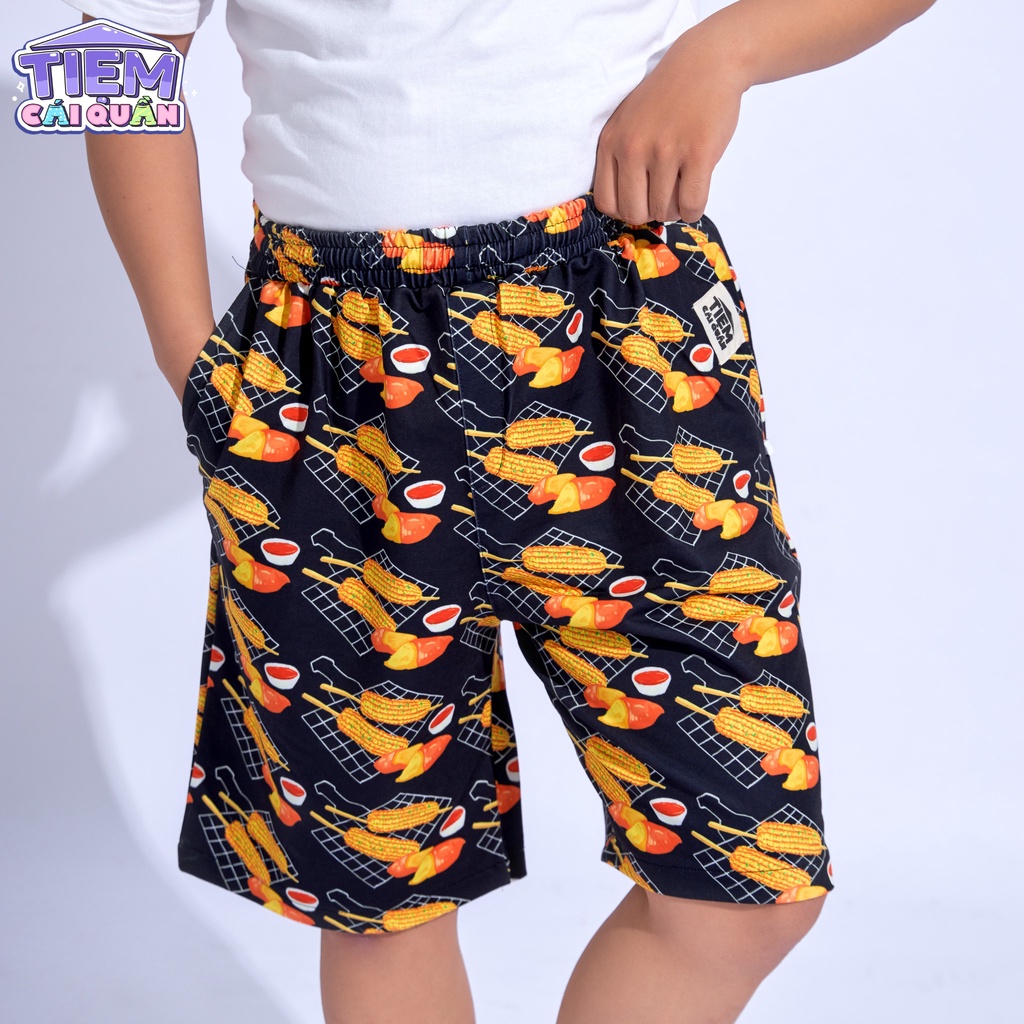 Quần ĐÙI họa tiết BẮP NƯỚNG by Tiệm cái quần | BigBuy360 - bigbuy360.vn