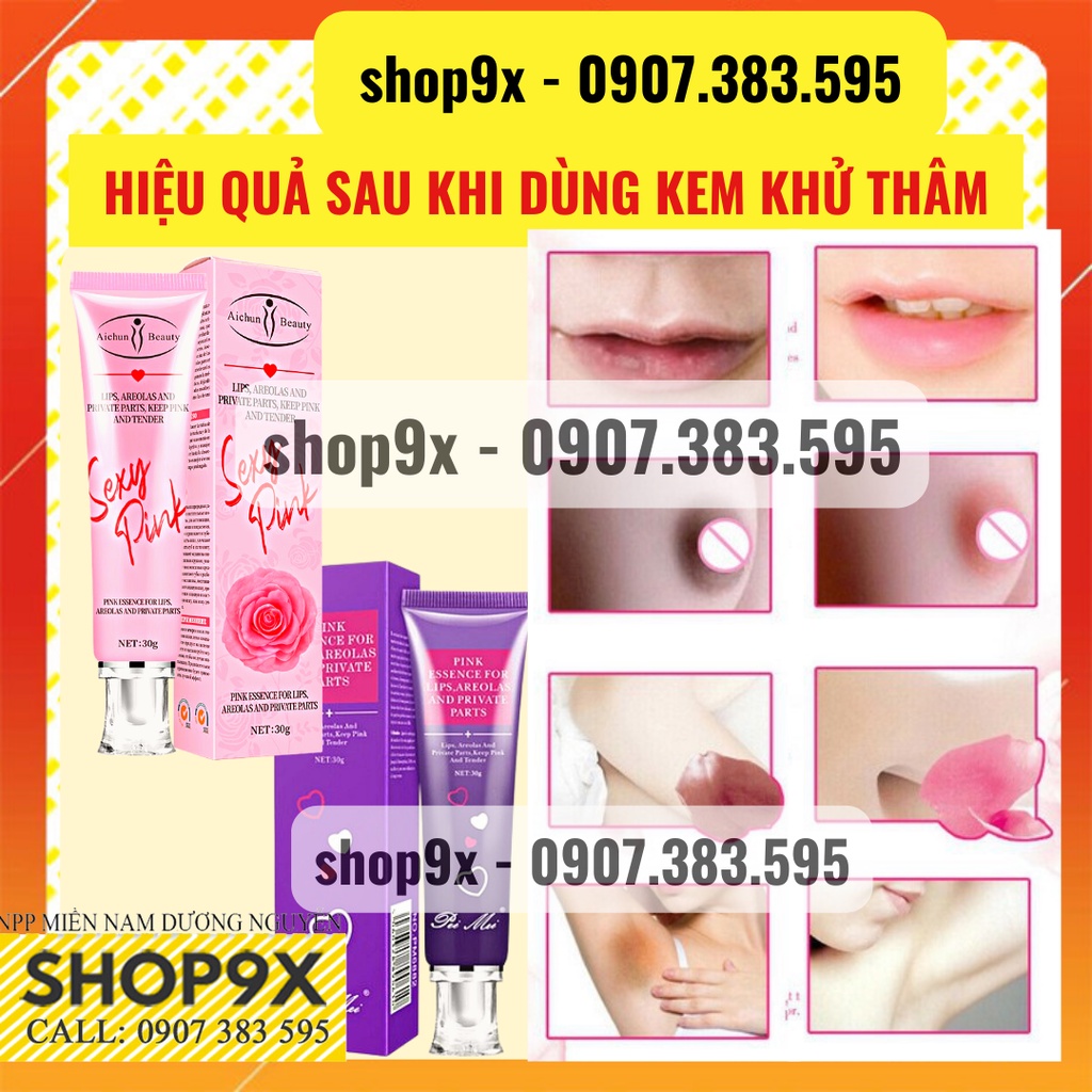 Kem Khử Thâm Dưỡng Hồng Môi - Nhũ Hoa - Vùng Kín Pei Mei 30g