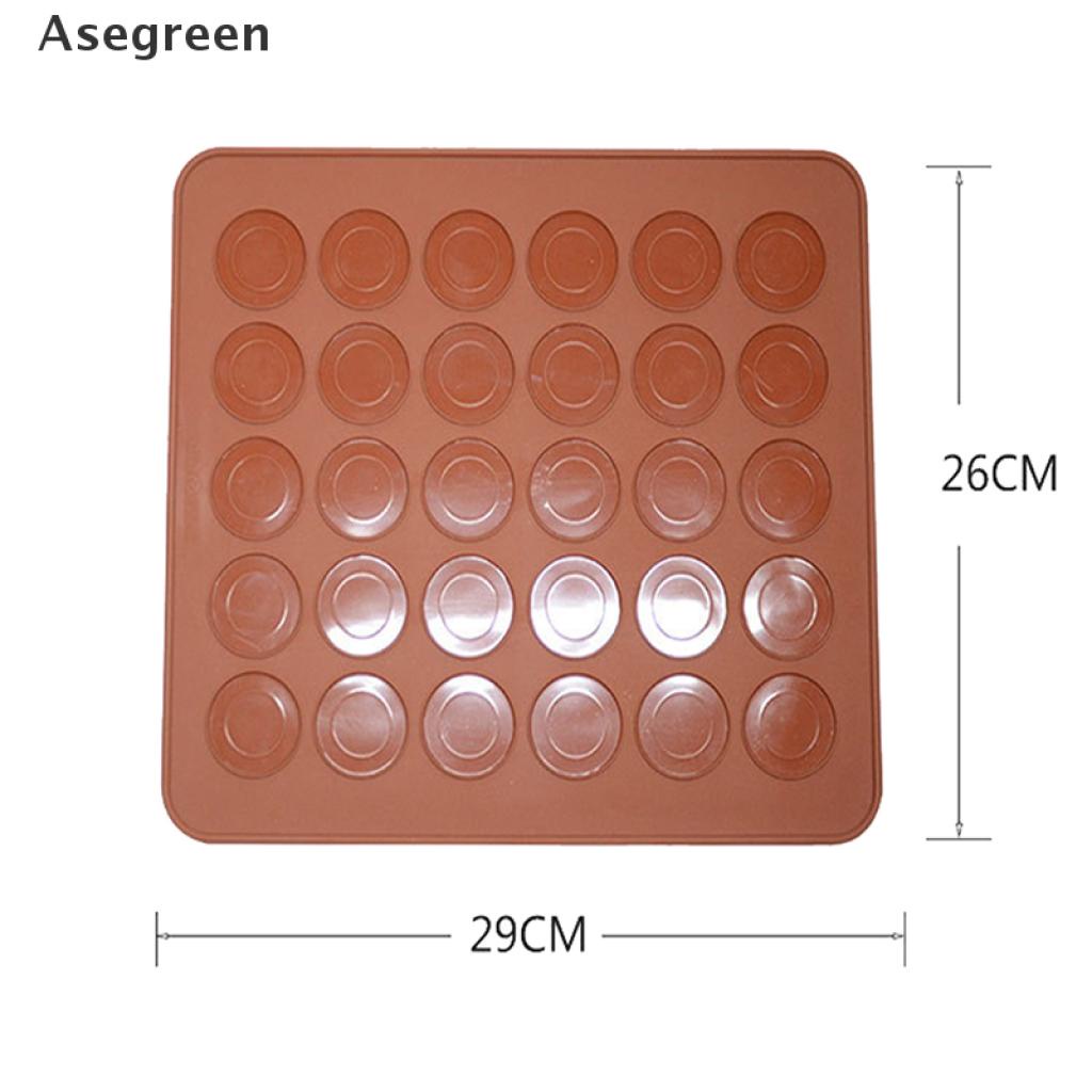 Khay Làm Bánh Macaron 30 Ngăn Bằng Silicone Tiện Lợi