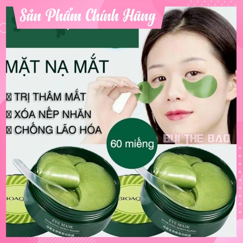 (Hộp Xanh)🌱 Mặt Nạ Mắt, Giảm Quầng Thâm, Bọng Mắt, Dưỡng Da Mắt 👁