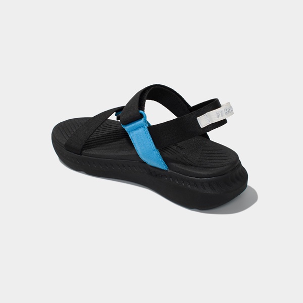 SHONDO | Sandal Shondo F7 racing đen phối xanh F7R1030