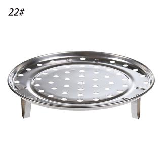 Steaming Stand Kitchen Supplies Steamer Rack Three Legged 3 Types Cooking Tool Durable Stainless Steel Round