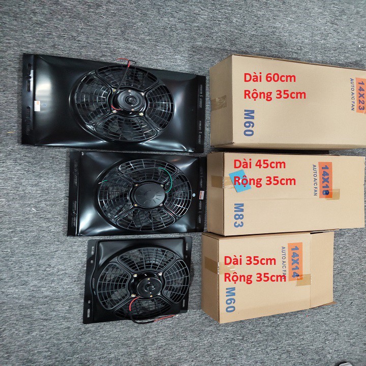 Quạt sắt 14x14 14x18 14x23