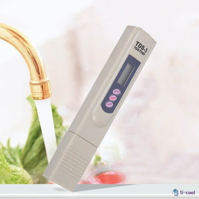 Bút đo độ pH và bút thử nước TDS-3 0-9999 PPM kèm phụ kiện chuyên dụng