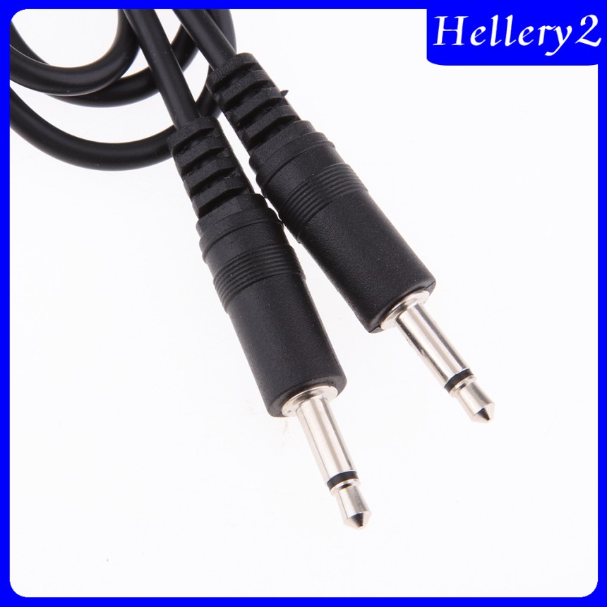 3 Pack Male to Male 3.5mm Aux Audio Mono Cable for 3.5mm-Enabled Devices 1m