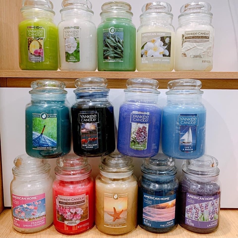 thanh lý nến lỗi BATH AND BODY WORKS-YANKEE-GOOSE CREEK